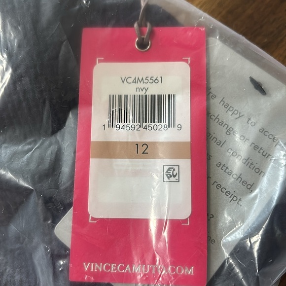 Vince Camuto Blue Ruffled Sheath Mini Dress - Picture 5 of 6